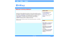 Desktop Screenshot of el-kay.com