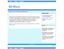Tablet Screenshot of el-kay.com